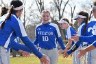 Softball vs UMD  Wheaton College Softball vs U Mass Dartmouth. - Photo by Keith Nordstrom : Wheaton, Softball